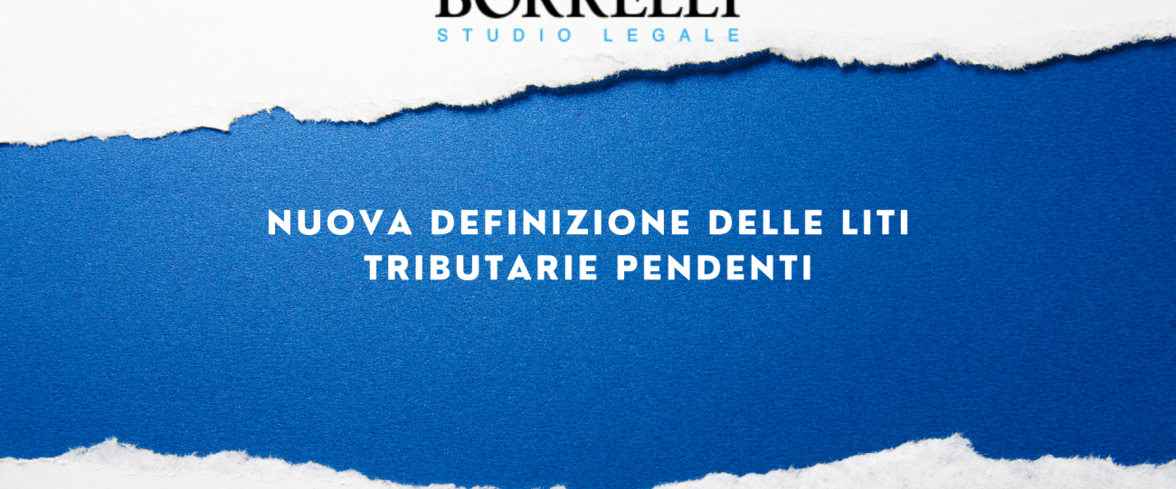 NUOVA DEFINIZIONE DELLE LITI
