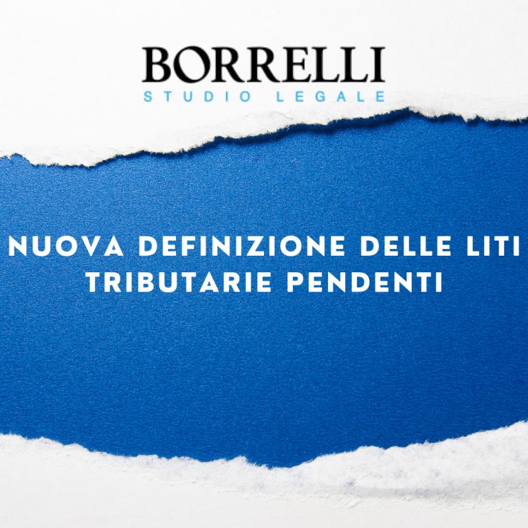 NUOVA DEFINIZIONE DELLE LITI