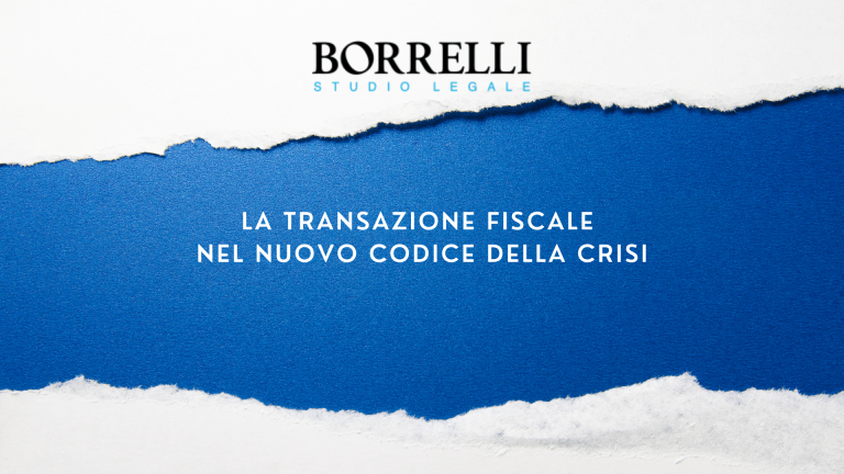 TRANSAZIONE FISCLE