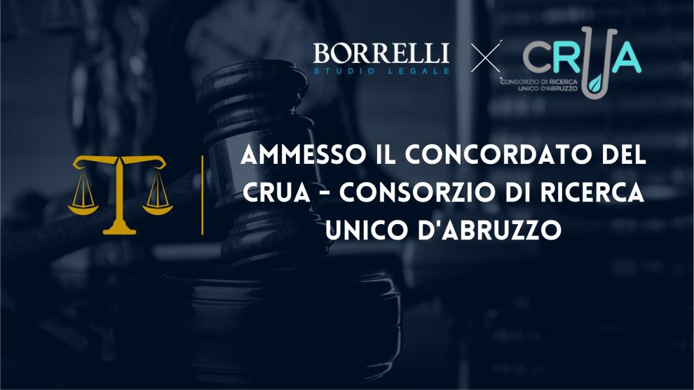 Ammesso Concordato CRUA
